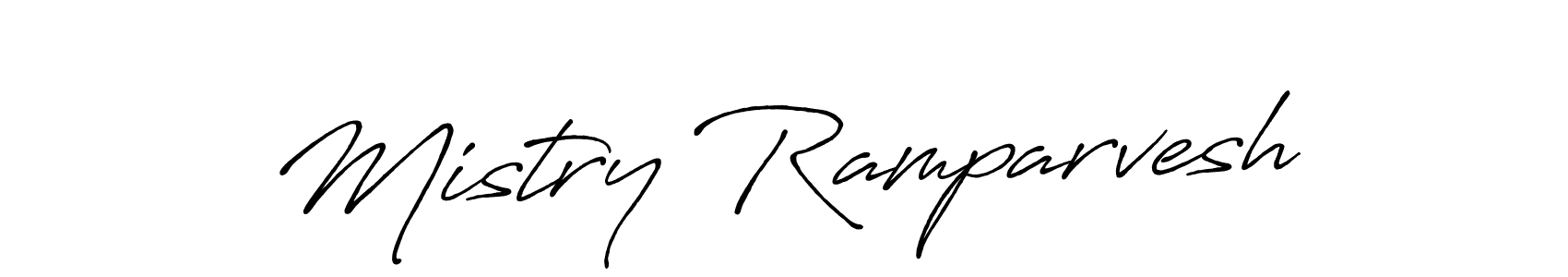 Here are the top 10 professional signature styles for the name Mistry Ramparvesh. These are the best autograph styles you can use for your name. Mistry Ramparvesh signature style 7 images and pictures png