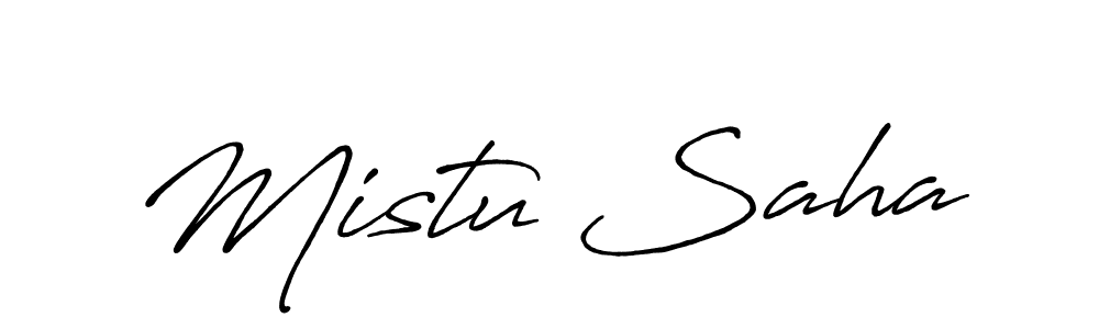 Once you've used our free online signature maker to create your best signature Antro_Vectra_Bolder style, it's time to enjoy all of the benefits that Mistu Saha name signing documents. Mistu Saha signature style 7 images and pictures png