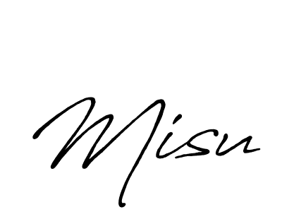 It looks lik you need a new signature style for name Misu. Design unique handwritten (Antro_Vectra_Bolder) signature with our free signature maker in just a few clicks. Misu signature style 7 images and pictures png