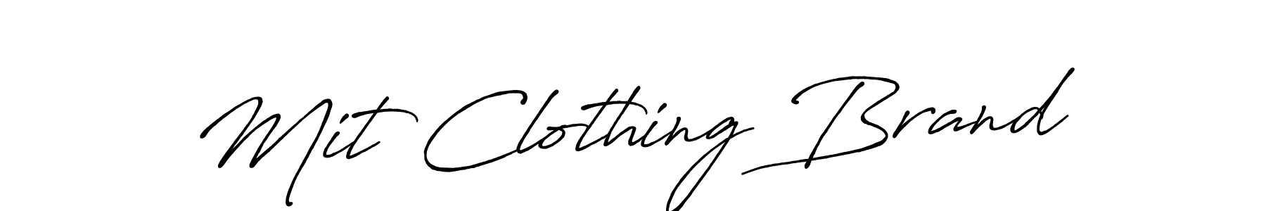 Similarly Antro_Vectra_Bolder is the best handwritten signature design. Signature creator online .You can use it as an online autograph creator for name Mit Clothing Brand. Mit Clothing Brand signature style 7 images and pictures png