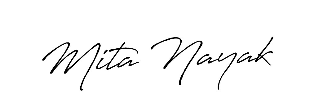 Make a short Mita Nayak signature style. Manage your documents anywhere anytime using Antro_Vectra_Bolder. Create and add eSignatures, submit forms, share and send files easily. Mita Nayak signature style 7 images and pictures png