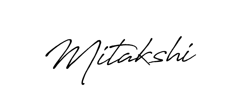 How to make Mitakshi name signature. Use Antro_Vectra_Bolder style for creating short signs online. This is the latest handwritten sign. Mitakshi signature style 7 images and pictures png