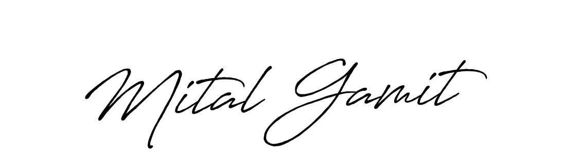 The best way (Antro_Vectra_Bolder) to make a short signature is to pick only two or three words in your name. The name Mital Gamit include a total of six letters. For converting this name. Mital Gamit signature style 7 images and pictures png