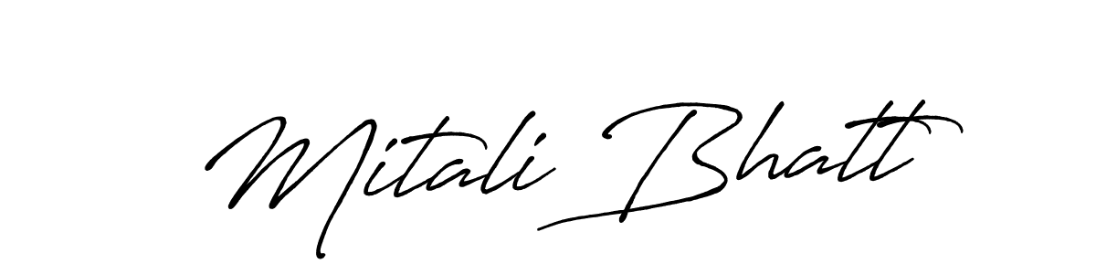 Best and Professional Signature Style for Mitali Bhatt. Antro_Vectra_Bolder Best Signature Style Collection. Mitali Bhatt signature style 7 images and pictures png