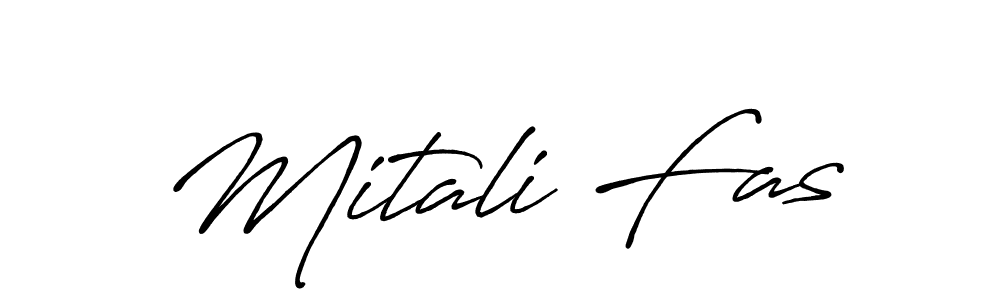 How to make Mitali Fas name signature. Use Antro_Vectra_Bolder style for creating short signs online. This is the latest handwritten sign. Mitali Fas signature style 7 images and pictures png