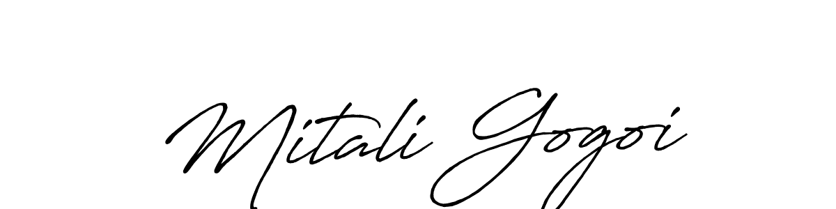 Also You can easily find your signature by using the search form. We will create Mitali Gogoi name handwritten signature images for you free of cost using Antro_Vectra_Bolder sign style. Mitali Gogoi signature style 7 images and pictures png