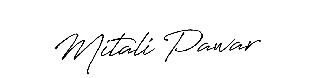 Here are the top 10 professional signature styles for the name Mitali Pawar. These are the best autograph styles you can use for your name. Mitali Pawar signature style 7 images and pictures png