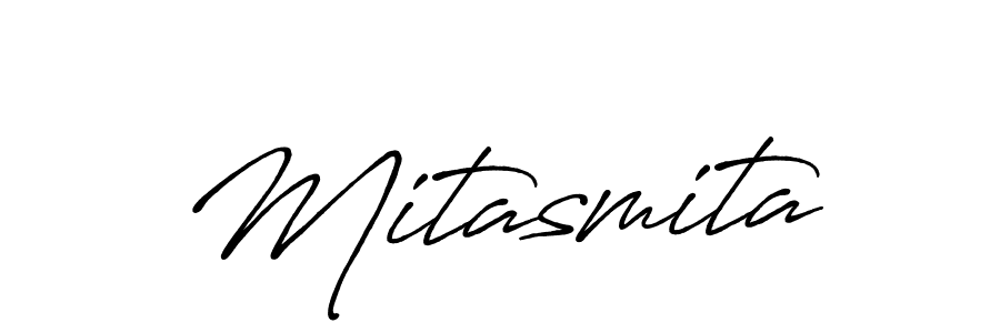 Also we have Mitasmita name is the best signature style. Create professional handwritten signature collection using Antro_Vectra_Bolder autograph style. Mitasmita signature style 7 images and pictures png