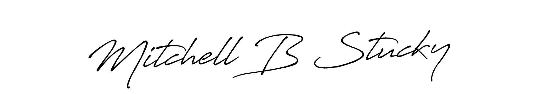 How to Draw Mitchell B Stucky signature style? Antro_Vectra_Bolder is a latest design signature styles for name Mitchell B Stucky. Mitchell B Stucky signature style 7 images and pictures png