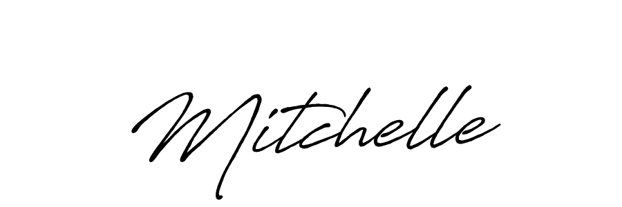 Use a signature maker to create a handwritten signature online. With this signature software, you can design (Antro_Vectra_Bolder) your own signature for name Mitchelle. Mitchelle signature style 7 images and pictures png