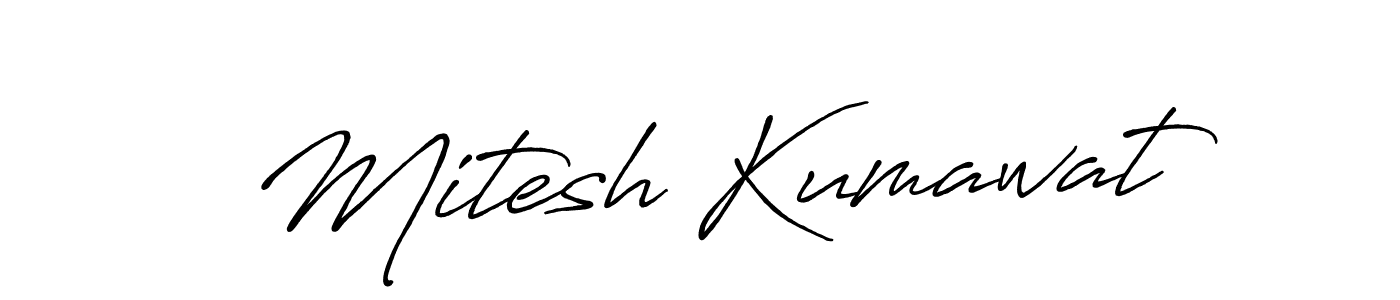 Similarly Antro_Vectra_Bolder is the best handwritten signature design. Signature creator online .You can use it as an online autograph creator for name Mitesh Kumawat. Mitesh Kumawat signature style 7 images and pictures png