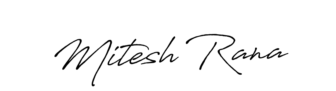 Once you've used our free online signature maker to create your best signature Antro_Vectra_Bolder style, it's time to enjoy all of the benefits that Mitesh Rana name signing documents. Mitesh Rana signature style 7 images and pictures png