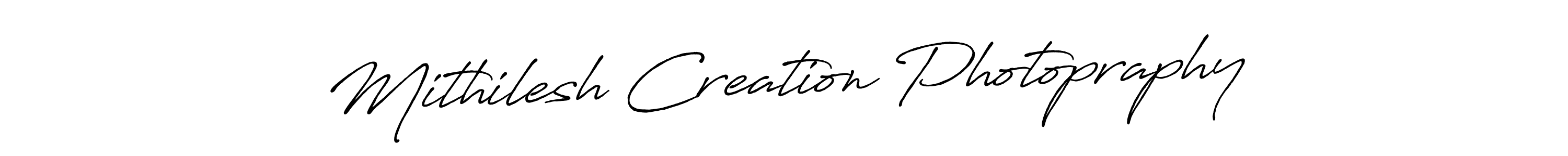 This is the best signature style for the Mithilesh Creation Photopraphy name. Also you like these signature font (Antro_Vectra_Bolder). Mix name signature. Mithilesh Creation Photopraphy signature style 7 images and pictures png