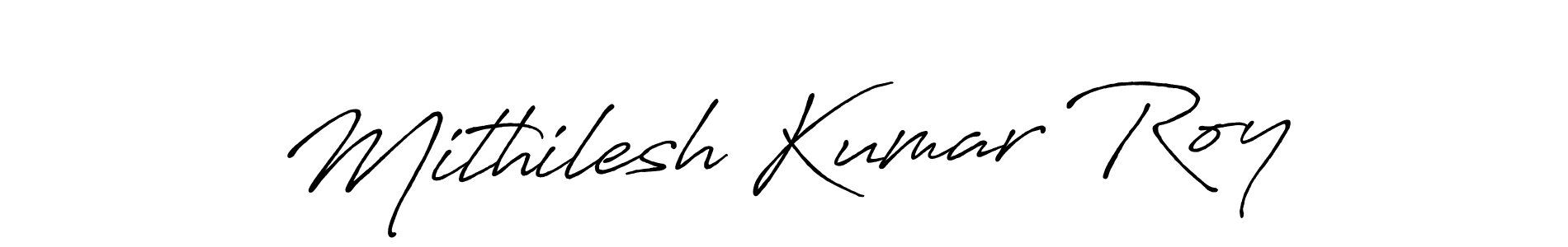 How to make Mithilesh Kumar Roy signature? Antro_Vectra_Bolder is a professional autograph style. Create handwritten signature for Mithilesh Kumar Roy name. Mithilesh Kumar Roy signature style 7 images and pictures png