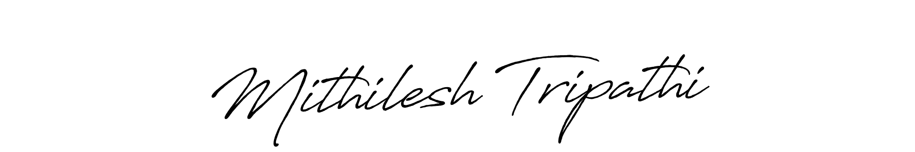 Use a signature maker to create a handwritten signature online. With this signature software, you can design (Antro_Vectra_Bolder) your own signature for name Mithilesh Tripathi. Mithilesh Tripathi signature style 7 images and pictures png