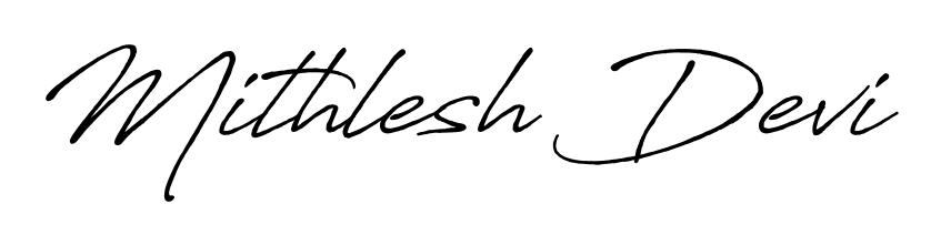 Also we have Mithlesh Devi name is the best signature style. Create professional handwritten signature collection using Antro_Vectra_Bolder autograph style. Mithlesh Devi signature style 7 images and pictures png