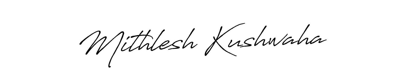 This is the best signature style for the Mithlesh Kushwaha name. Also you like these signature font (Antro_Vectra_Bolder). Mix name signature. Mithlesh Kushwaha signature style 7 images and pictures png