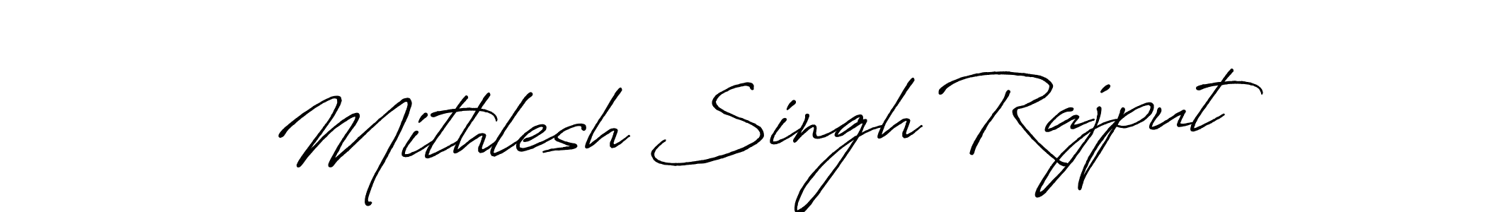 How to make Mithlesh Singh Rajput signature? Antro_Vectra_Bolder is a professional autograph style. Create handwritten signature for Mithlesh Singh Rajput name. Mithlesh Singh Rajput signature style 7 images and pictures png