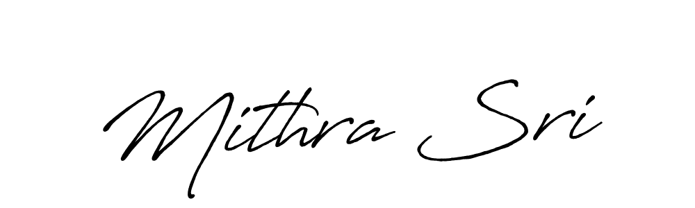 Make a beautiful signature design for name Mithra Sri. Use this online signature maker to create a handwritten signature for free. Mithra Sri signature style 7 images and pictures png