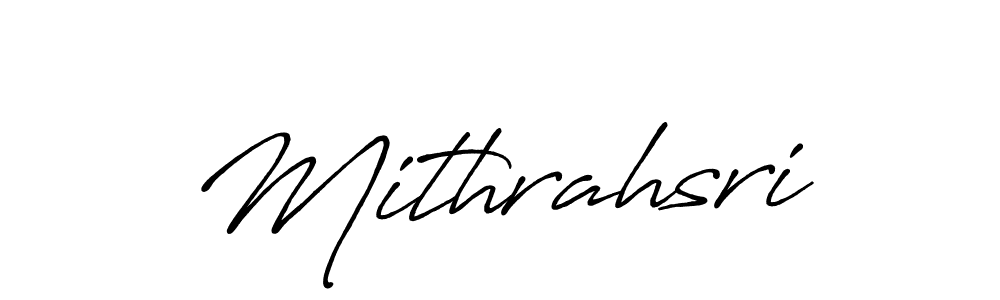 Make a beautiful signature design for name Mithrahsri. Use this online signature maker to create a handwritten signature for free. Mithrahsri signature style 7 images and pictures png