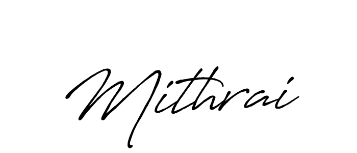 How to make Mithrai name signature. Use Antro_Vectra_Bolder style for creating short signs online. This is the latest handwritten sign. Mithrai signature style 7 images and pictures png