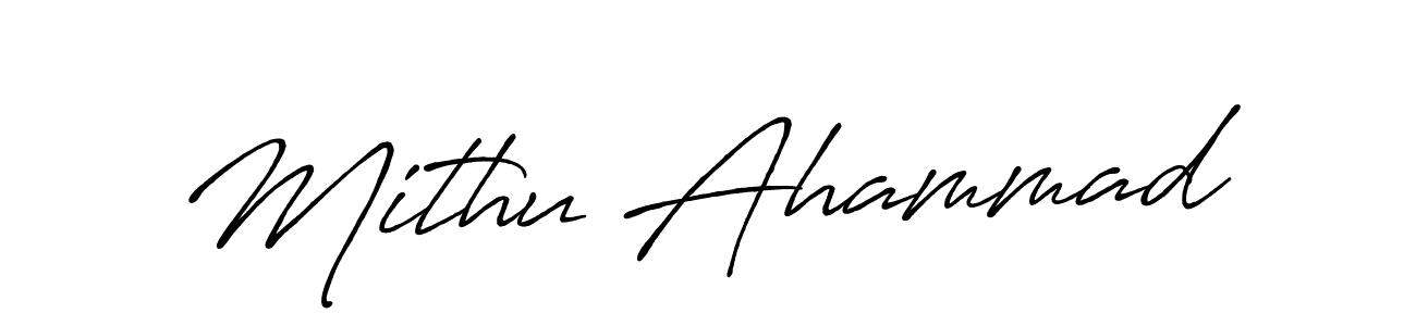 Make a beautiful signature design for name Mithu Ahammad. Use this online signature maker to create a handwritten signature for free. Mithu Ahammad signature style 7 images and pictures png