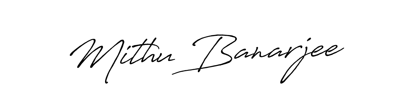 Similarly Antro_Vectra_Bolder is the best handwritten signature design. Signature creator online .You can use it as an online autograph creator for name Mithu Banarjee. Mithu Banarjee signature style 7 images and pictures png