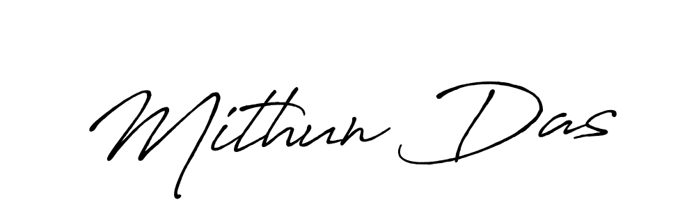 Use a signature maker to create a handwritten signature online. With this signature software, you can design (Antro_Vectra_Bolder) your own signature for name Mithun Das. Mithun Das signature style 7 images and pictures png