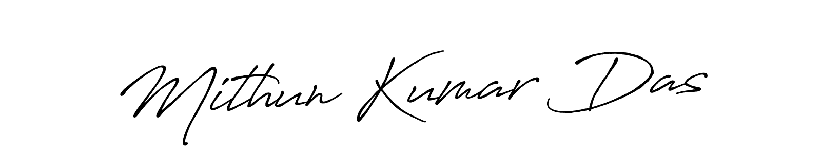 The best way (Antro_Vectra_Bolder) to make a short signature is to pick only two or three words in your name. The name Mithun Kumar Das include a total of six letters. For converting this name. Mithun Kumar Das signature style 7 images and pictures png