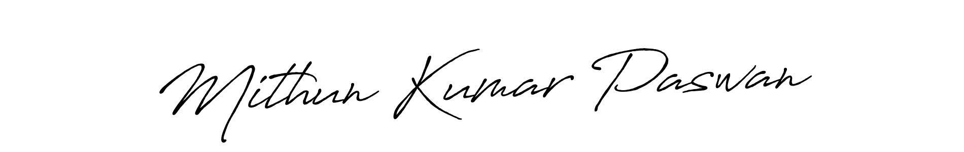 Mithun Kumar Paswan stylish signature style. Best Handwritten Sign (Antro_Vectra_Bolder) for my name. Handwritten Signature Collection Ideas for my name Mithun Kumar Paswan. Mithun Kumar Paswan signature style 7 images and pictures png