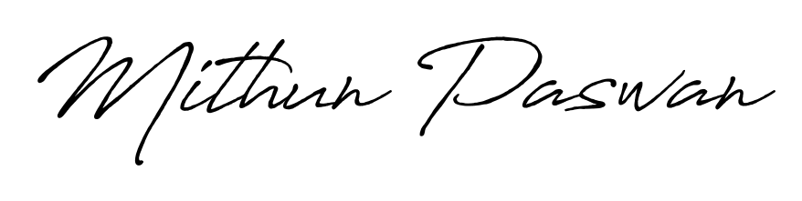 Make your name Mithun Paswan memorable on every contract using Antro_Vectra_Bolder autograph style. Instant transparent background export available. Mithun Paswan signature style 7 images and pictures png