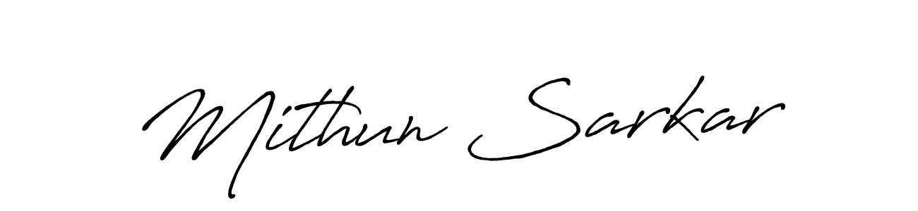 Make a beautiful signature design for name Mithun Sarkar. Use this online signature maker to create a handwritten signature for free. Mithun Sarkar signature style 7 images and pictures png