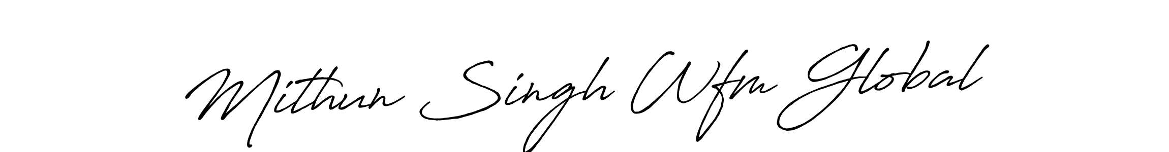 Make a short Mithun Singh Wfm Global signature style. Manage your documents anywhere anytime using Antro_Vectra_Bolder. Create and add eSignatures, submit forms, share and send files easily. Mithun Singh Wfm Global signature style 7 images and pictures png