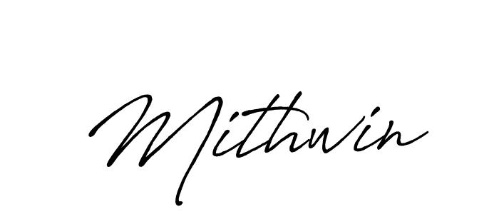 Once you've used our free online signature maker to create your best signature Antro_Vectra_Bolder style, it's time to enjoy all of the benefits that Mithwin name signing documents. Mithwin signature style 7 images and pictures png