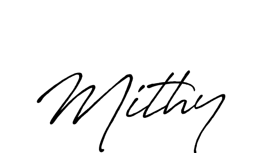 The best way (Antro_Vectra_Bolder) to make a short signature is to pick only two or three words in your name. The name Mithy include a total of six letters. For converting this name. Mithy signature style 7 images and pictures png