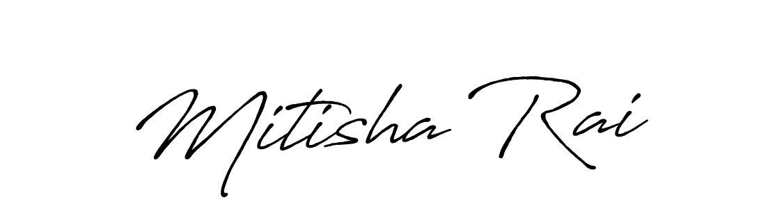 Similarly Antro_Vectra_Bolder is the best handwritten signature design. Signature creator online .You can use it as an online autograph creator for name Mitisha Rai. Mitisha Rai signature style 7 images and pictures png