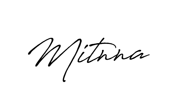 Similarly Antro_Vectra_Bolder is the best handwritten signature design. Signature creator online .You can use it as an online autograph creator for name Mitnna. Mitnna signature style 7 images and pictures png