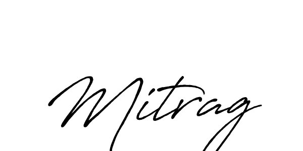 Make a beautiful signature design for name Mitrag. With this signature (Antro_Vectra_Bolder) style, you can create a handwritten signature for free. Mitrag signature style 7 images and pictures png