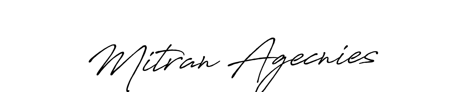 Antro_Vectra_Bolder is a professional signature style that is perfect for those who want to add a touch of class to their signature. It is also a great choice for those who want to make their signature more unique. Get Mitran Agecnies name to fancy signature for free. Mitran Agecnies signature style 7 images and pictures png