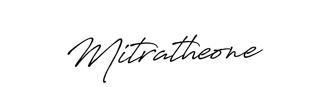 Use a signature maker to create a handwritten signature online. With this signature software, you can design (Antro_Vectra_Bolder) your own signature for name Mitratheone. Mitratheone signature style 7 images and pictures png