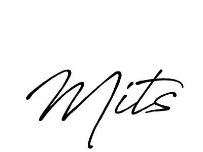 The best way (Antro_Vectra_Bolder) to make a short signature is to pick only two or three words in your name. The name Mits include a total of six letters. For converting this name. Mits signature style 7 images and pictures png