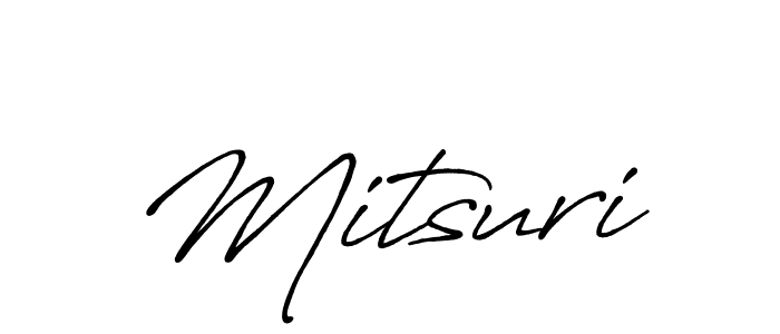 Use a signature maker to create a handwritten signature online. With this signature software, you can design (Antro_Vectra_Bolder) your own signature for name Mitsuri. Mitsuri signature style 7 images and pictures png