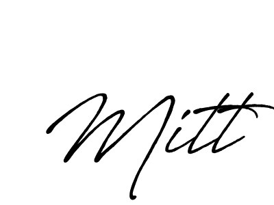 You should practise on your own different ways (Antro_Vectra_Bolder) to write your name (Mitt) in signature. don't let someone else do it for you. Mitt signature style 7 images and pictures png