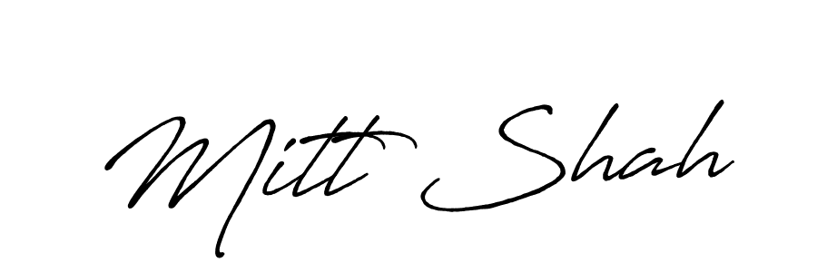Similarly Antro_Vectra_Bolder is the best handwritten signature design. Signature creator online .You can use it as an online autograph creator for name Mitt Shah. Mitt Shah signature style 7 images and pictures png