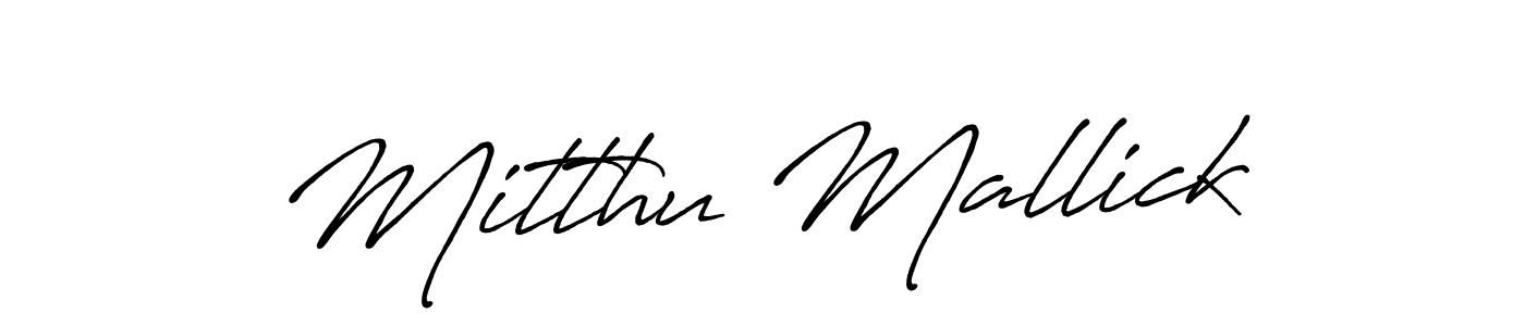 if you are searching for the best signature style for your name Mitthu Mallick. so please give up your signature search. here we have designed multiple signature styles  using Antro_Vectra_Bolder. Mitthu Mallick signature style 7 images and pictures png