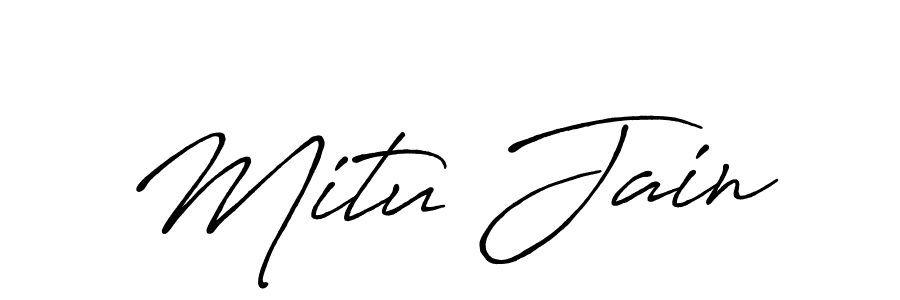 How to Draw Mitu Jain signature style? Antro_Vectra_Bolder is a latest design signature styles for name Mitu Jain. Mitu Jain signature style 7 images and pictures png