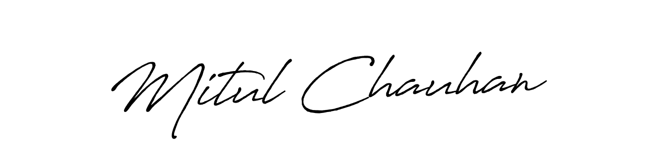 Once you've used our free online signature maker to create your best signature Antro_Vectra_Bolder style, it's time to enjoy all of the benefits that Mitul Chauhan name signing documents. Mitul Chauhan signature style 7 images and pictures png