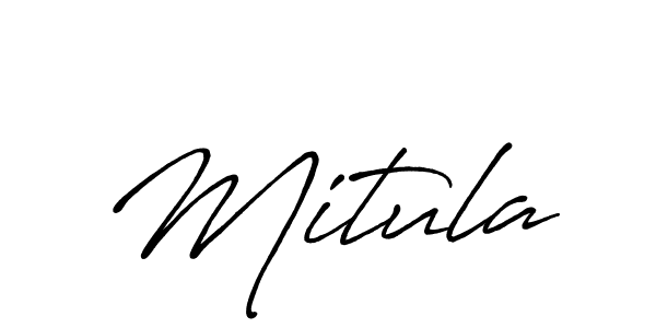 Also we have Mitula name is the best signature style. Create professional handwritten signature collection using Antro_Vectra_Bolder autograph style. Mitula signature style 7 images and pictures png
