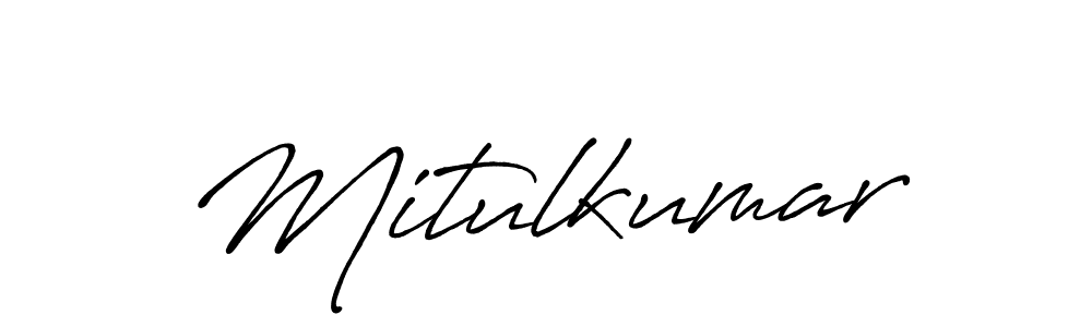 Antro_Vectra_Bolder is a professional signature style that is perfect for those who want to add a touch of class to their signature. It is also a great choice for those who want to make their signature more unique. Get Mitulkumar name to fancy signature for free. Mitulkumar signature style 7 images and pictures png