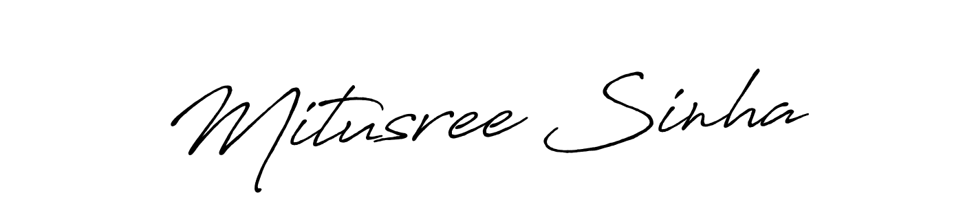 Once you've used our free online signature maker to create your best signature Antro_Vectra_Bolder style, it's time to enjoy all of the benefits that Mitusree Sinha name signing documents. Mitusree Sinha signature style 7 images and pictures png
